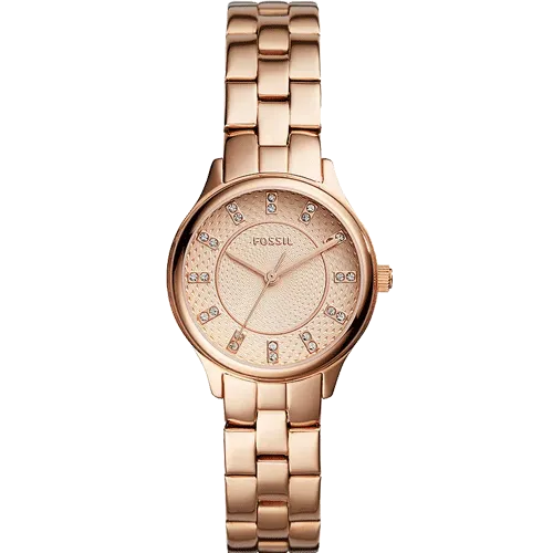 Fossil Modern Sophisticate Rose Dial Women