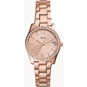 Fossil Scarlette Mini Rose Gold Dial Women