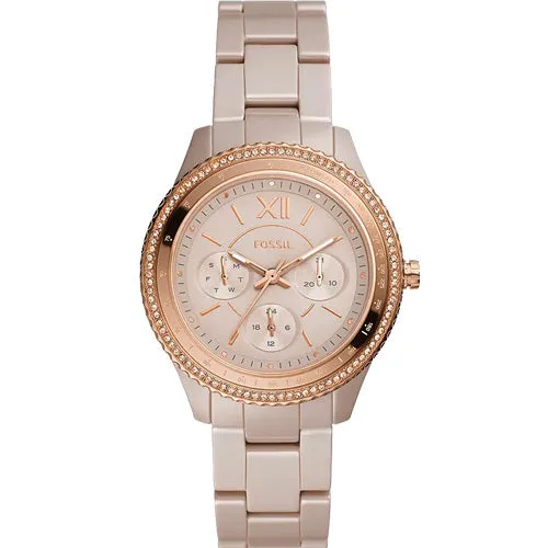 Fossil Stella Caramel Dial Women