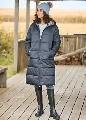 Freestyle Willow Animal Reversible Puffa Coat | Kaleidoscope