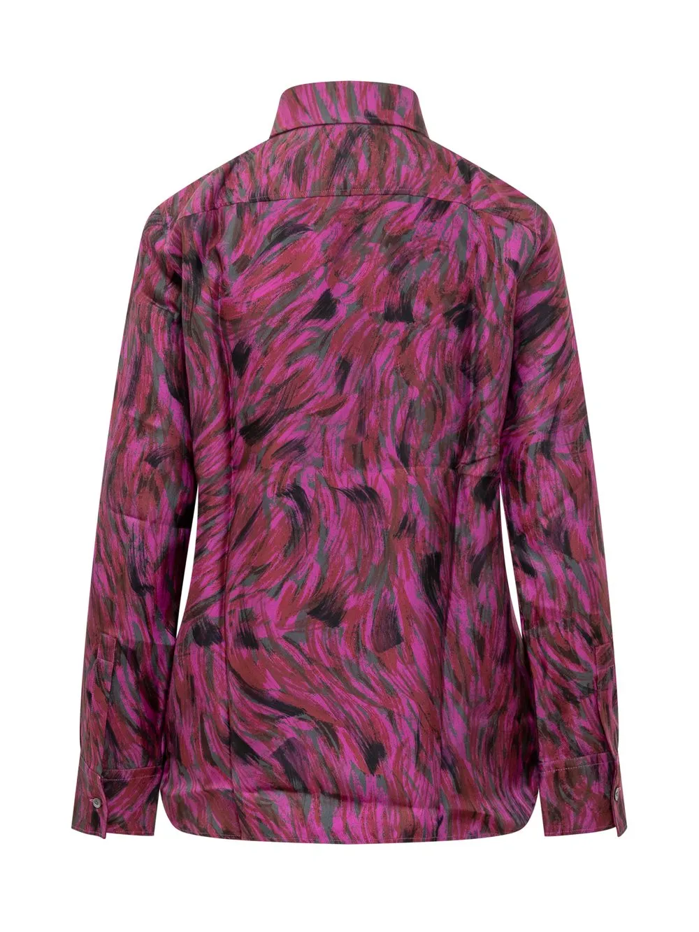 Fuchsia Fur Shirt