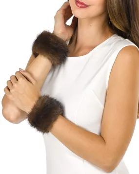 Fur Slap on Cuffs - Mink Fur: FurSource.com