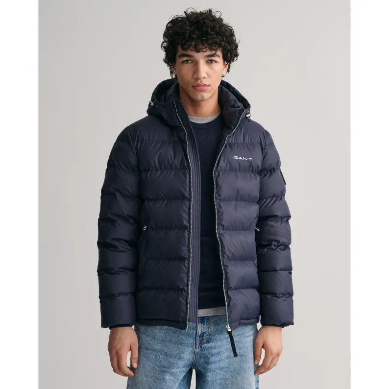 GANT Active Cloud Puffa Jacket Evening Blue