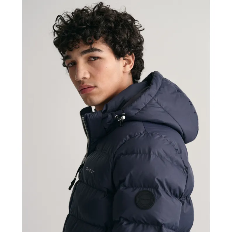 GANT Active Cloud Puffa Jacket Evening Blue