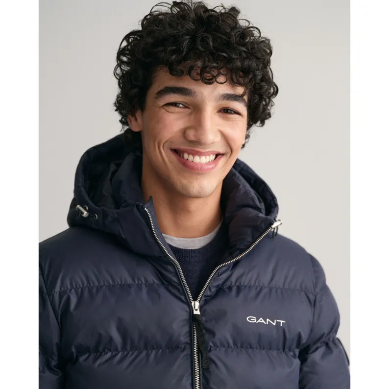 GANT Active Cloud Puffa Jacket Evening Blue