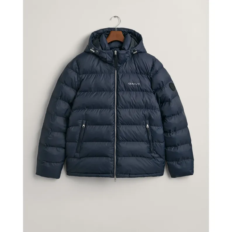 GANT Active Cloud Puffa Jacket Evening Blue