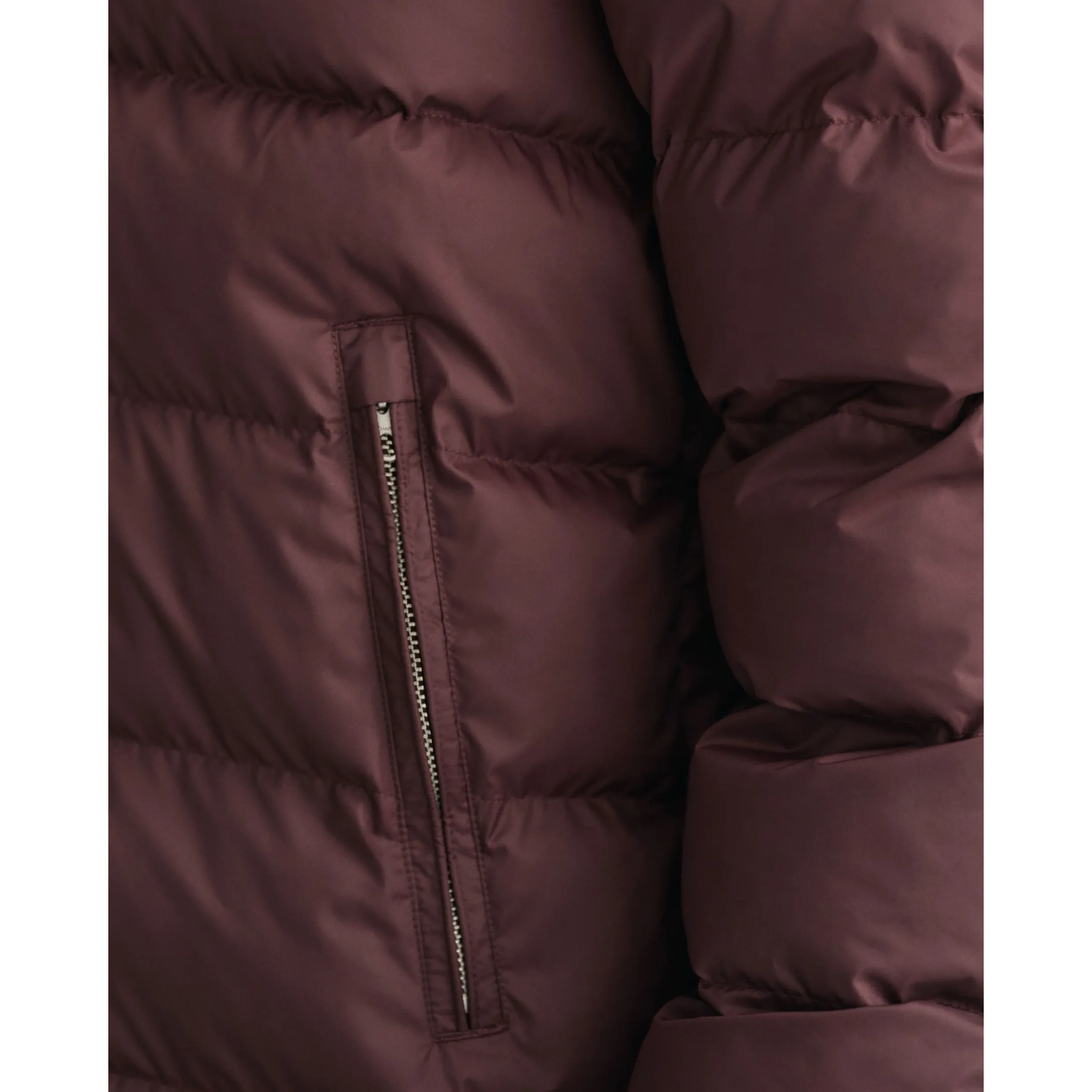 GANT Active Cloud Puffa Jacket Evening Dark Mahogany