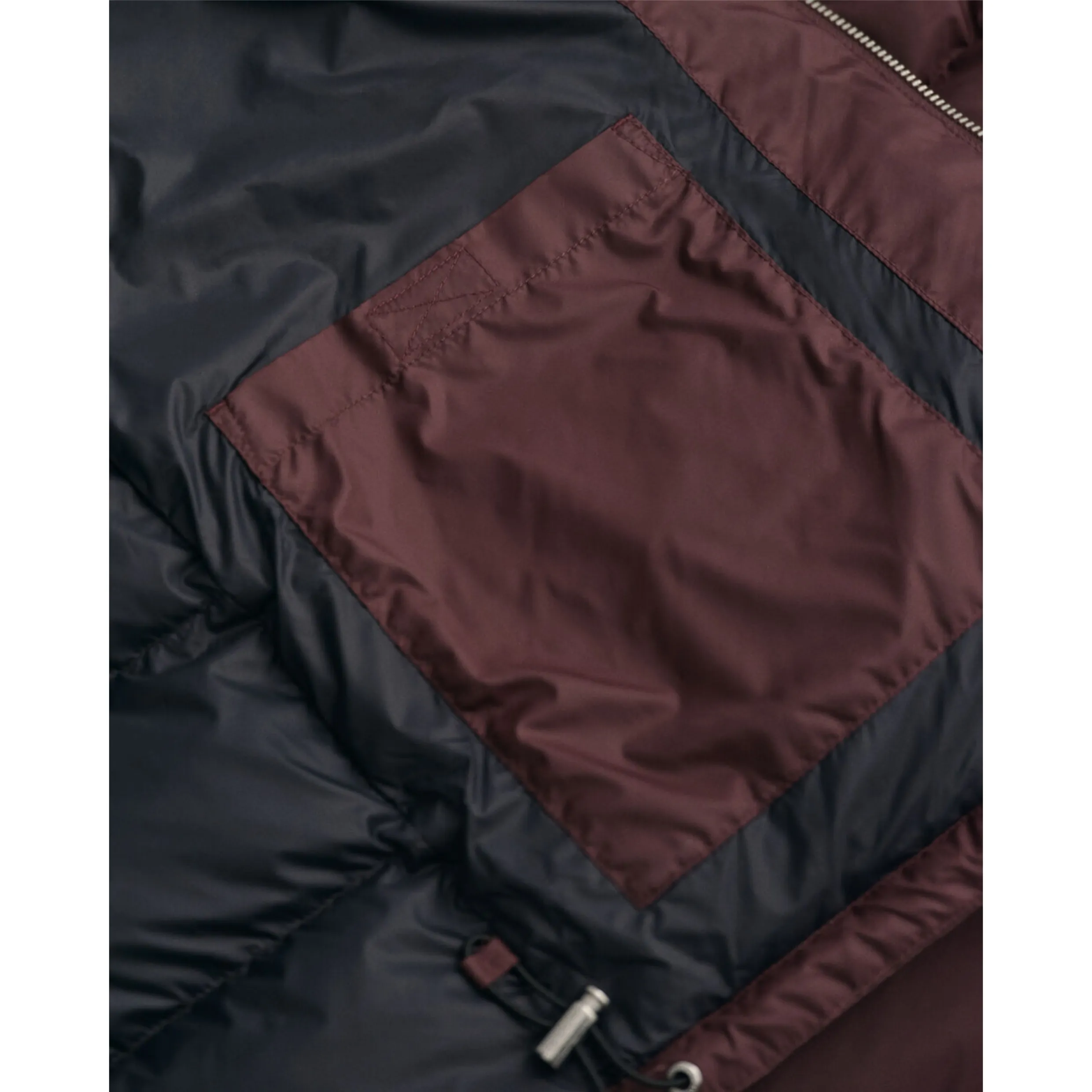 GANT Active Cloud Puffa Jacket Evening Dark Mahogany