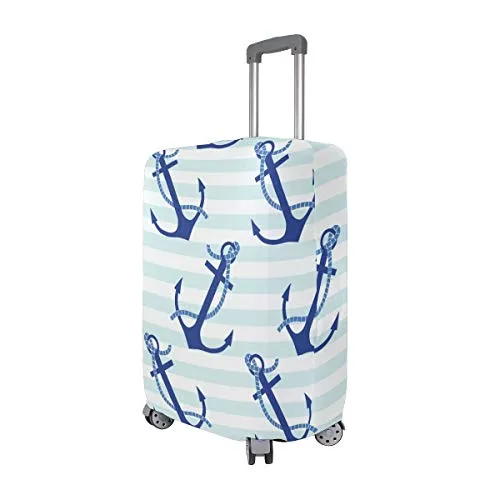 GIOVANIOR Anchors Luggage Cover Suitcase Protector Carry On Covers