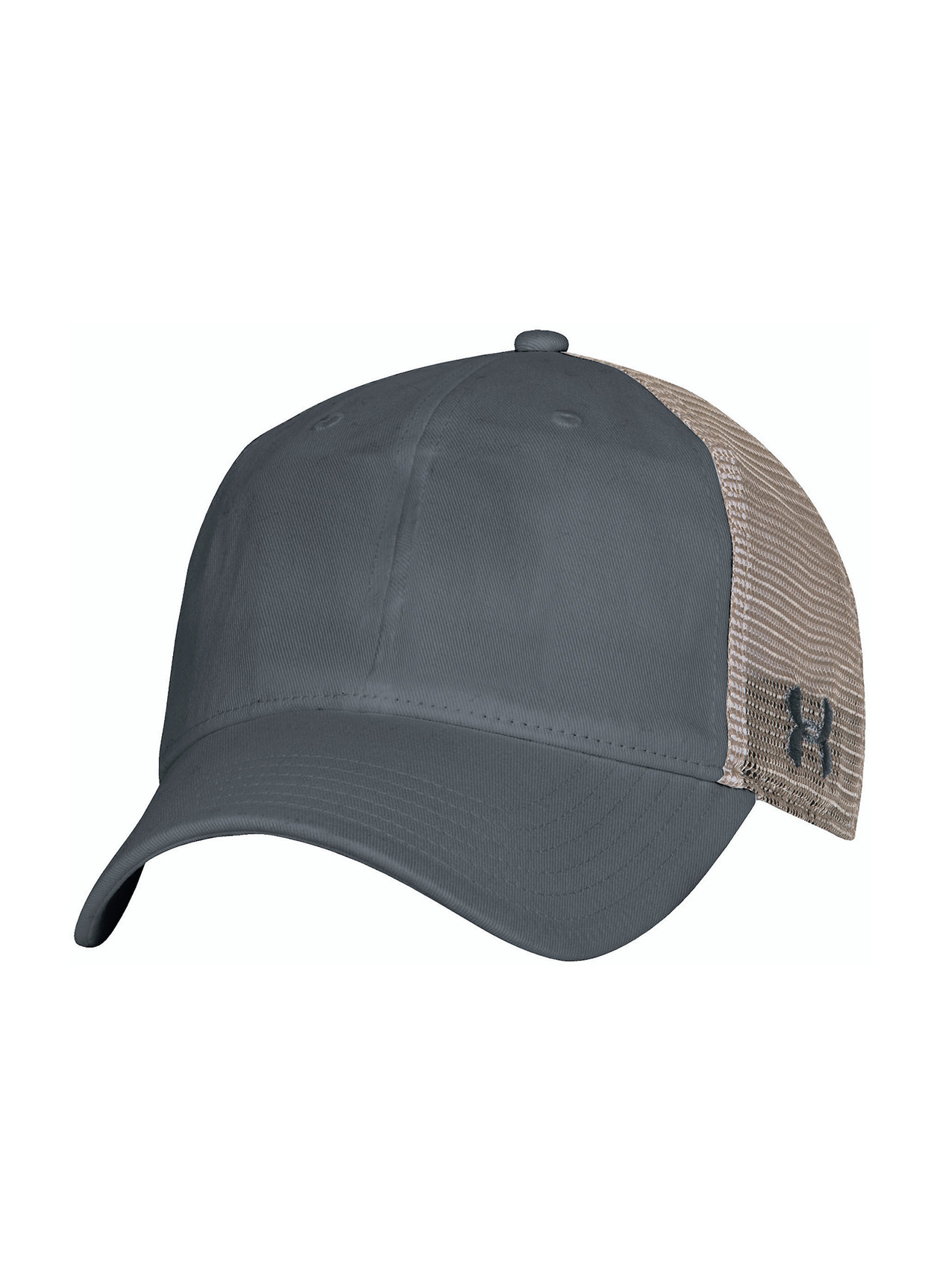 Graphite  Under Armour Washed Performance Cotton Trucker Hat