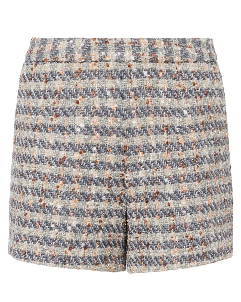 Grey and Ecru Tweed Ashton Short