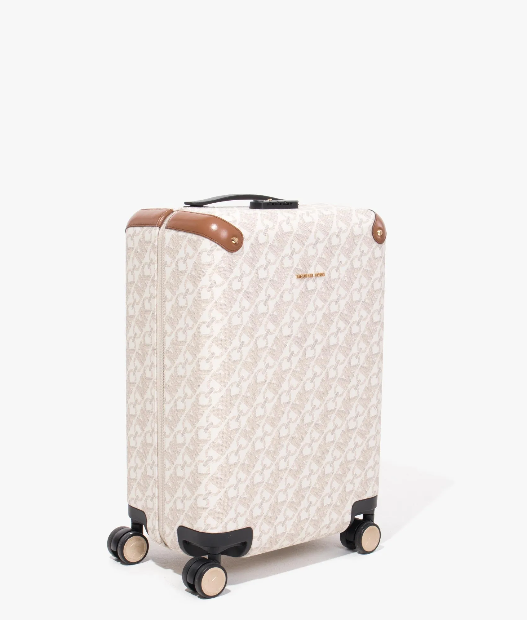 Hardcase travel bag in vanilla and luggage