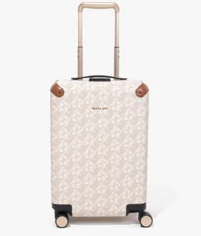 Hardcase travel bag in vanilla and luggage