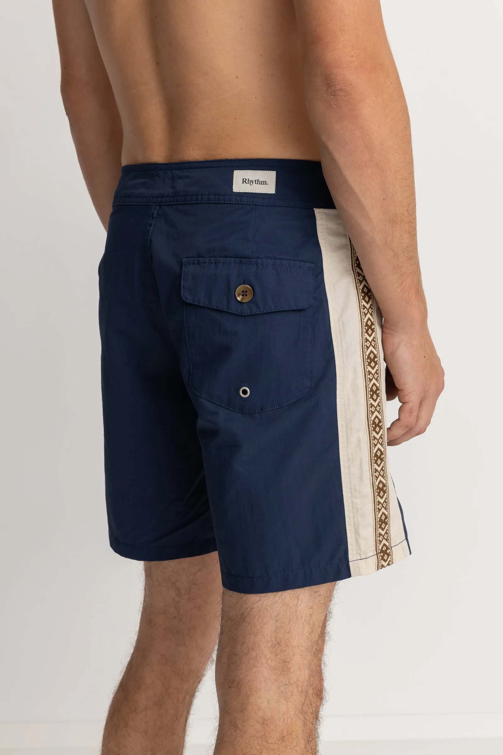 Heritage Stripe Trunk Navy