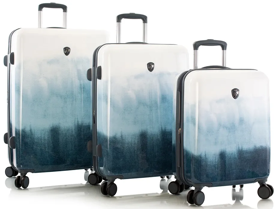 Heys Tie-Dye Blue 3-Piece Luggage Set 