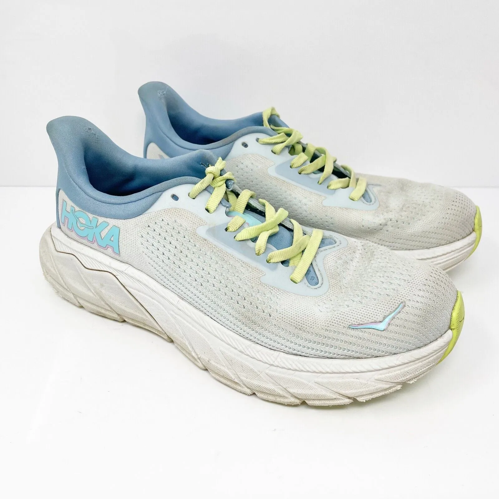 Hoka One One Womens Arahi 7 1147851 ISK Blue Running Shoes Sneakers Size 7 B