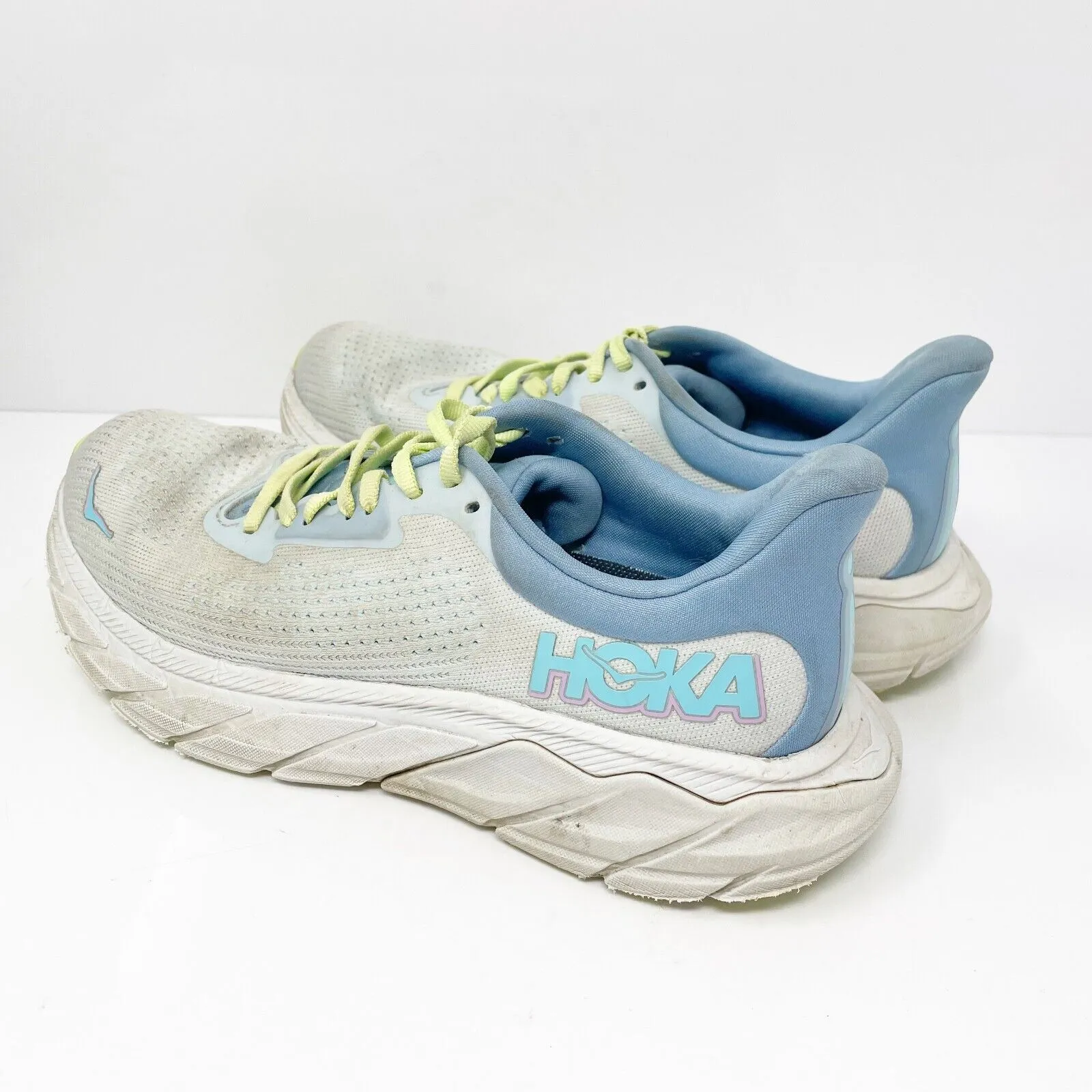 Hoka One One Womens Arahi 7 1147851 ISK Blue Running Shoes Sneakers Size 7 B