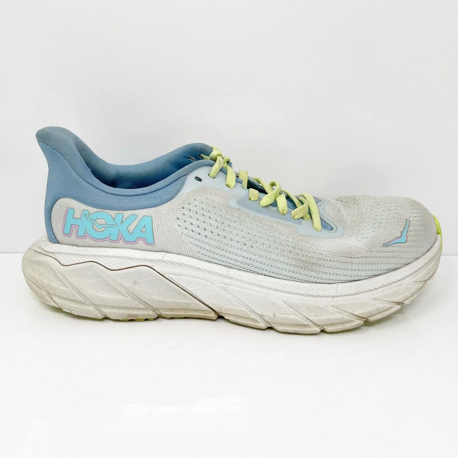 Hoka One One Womens Arahi 7 1147851 ISK Blue Running Shoes Sneakers Size 7 B