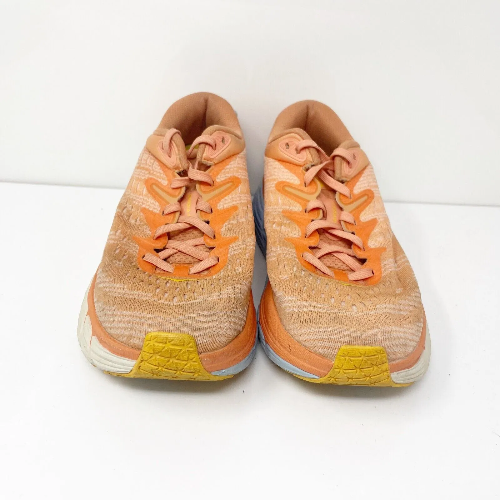 Hoka One One Womens Gaviota 4 1123199 SCPP Orange Running Shoes Sneakers 7.5 B