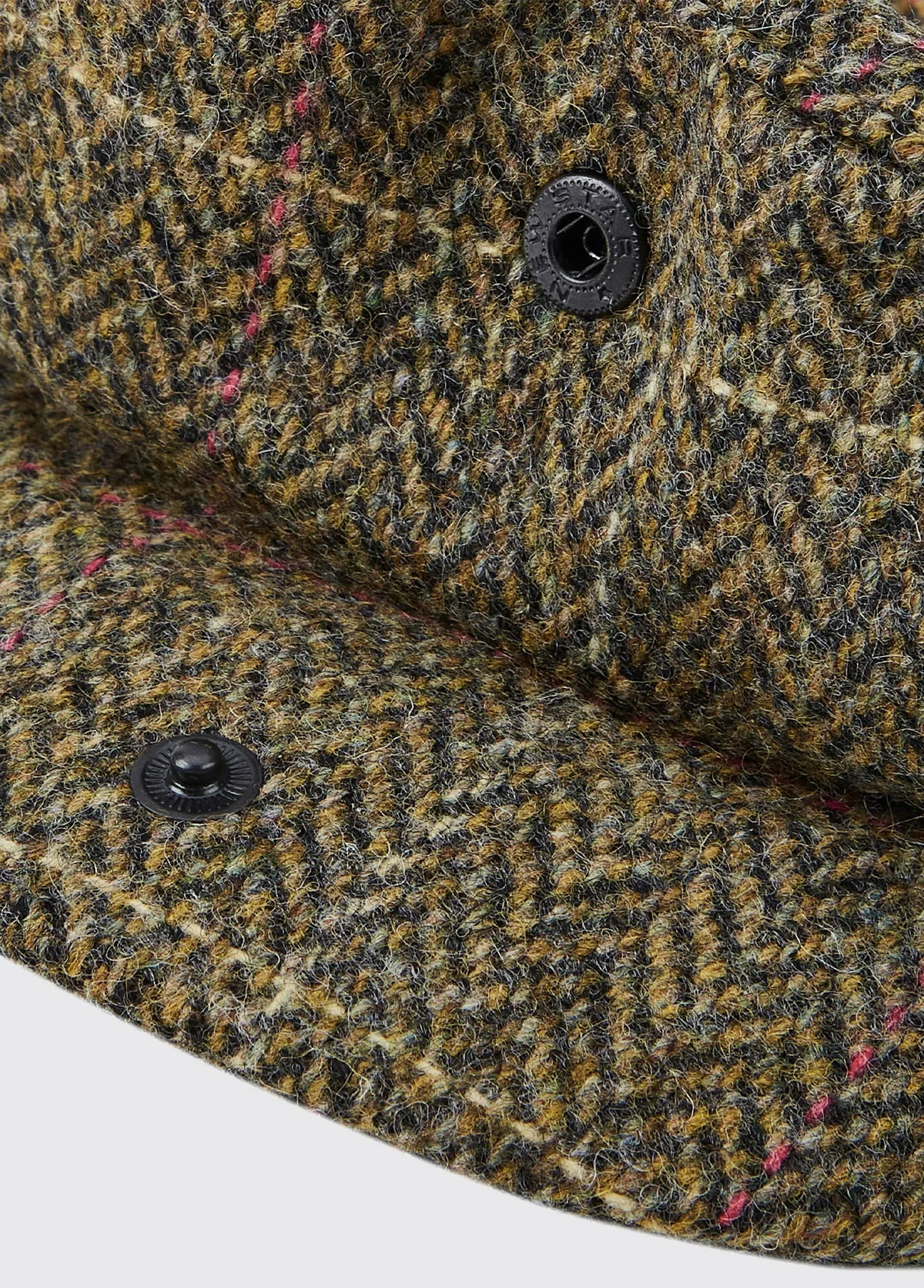 Holly Tweed Flat Cap - Thistle