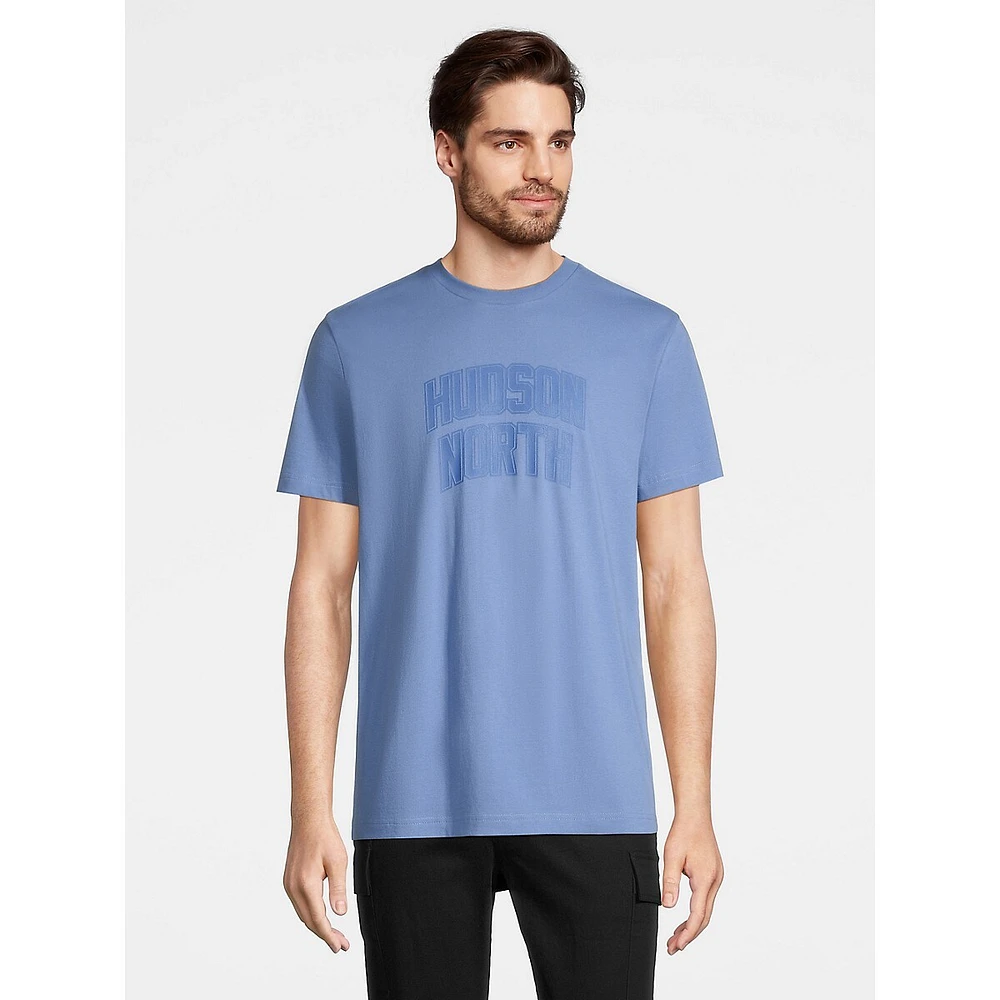 Hudson North Organic Cotton Varsity Logo T-Shirt