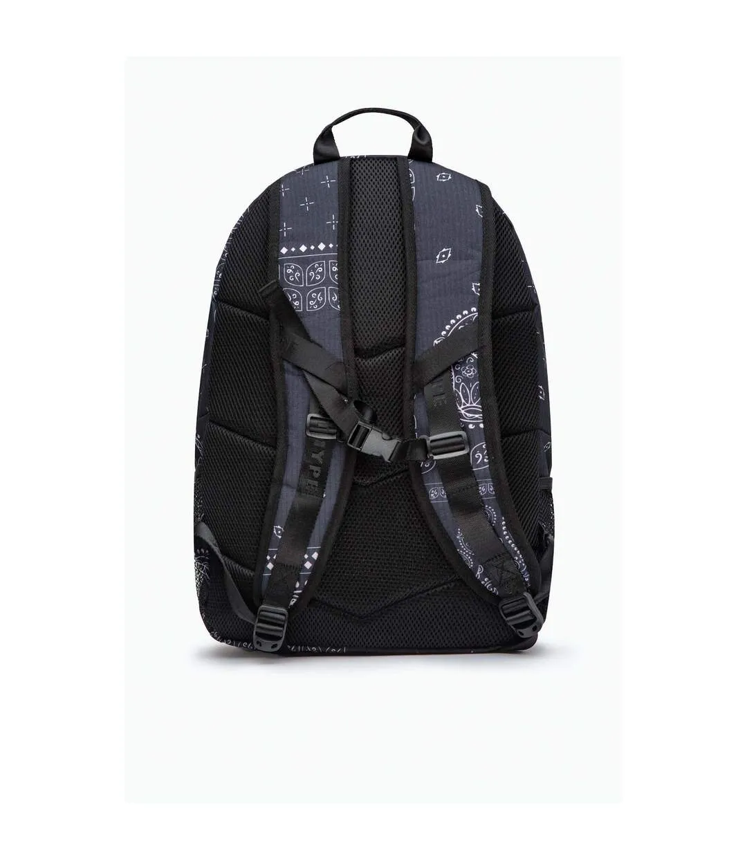 Hype Paisley Palm Military Knapsack (Black) (One Size) - UTHY7611