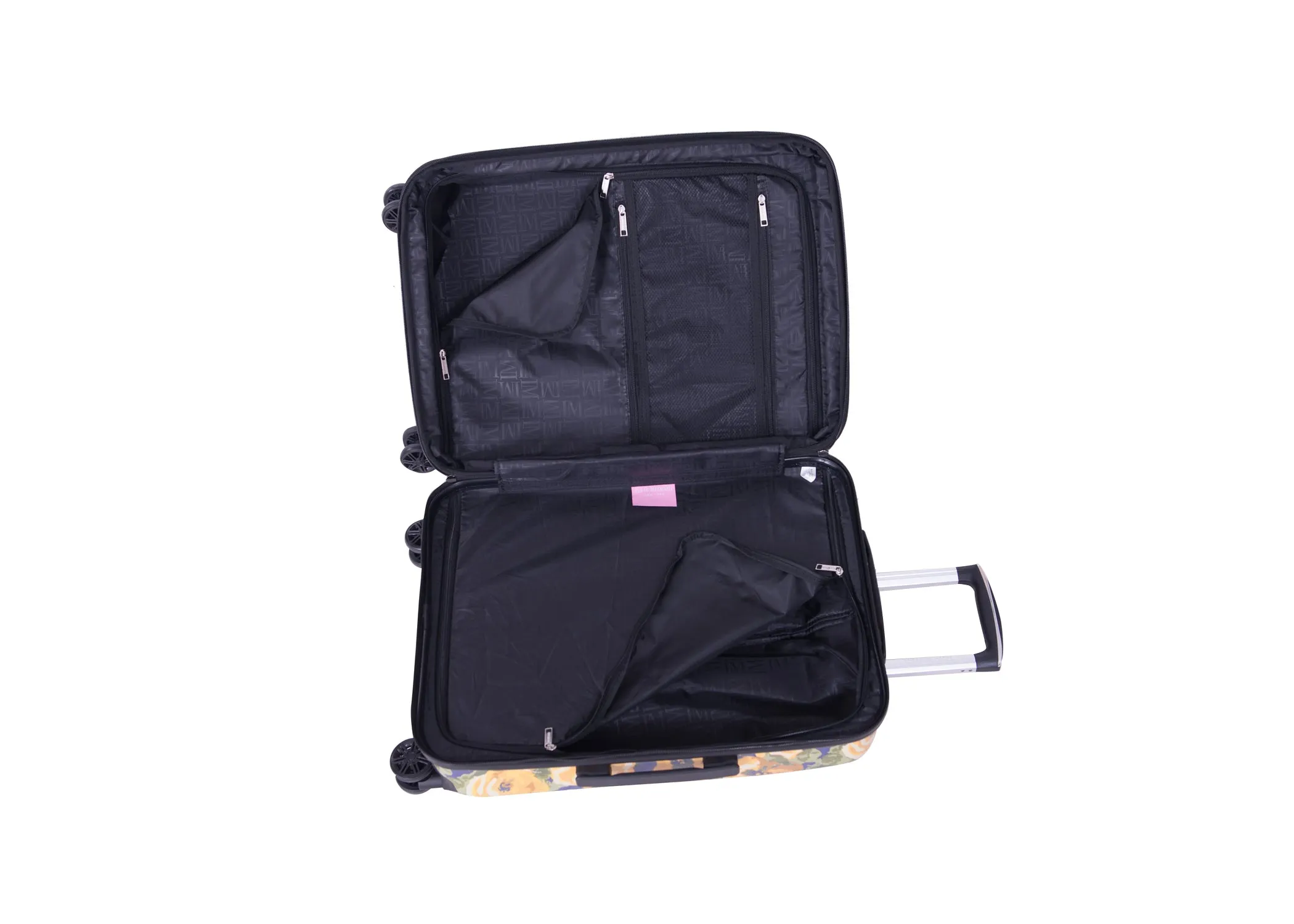 Isaac Mizrahi Inez Spinnered Spinner Hardside Travel Luggage