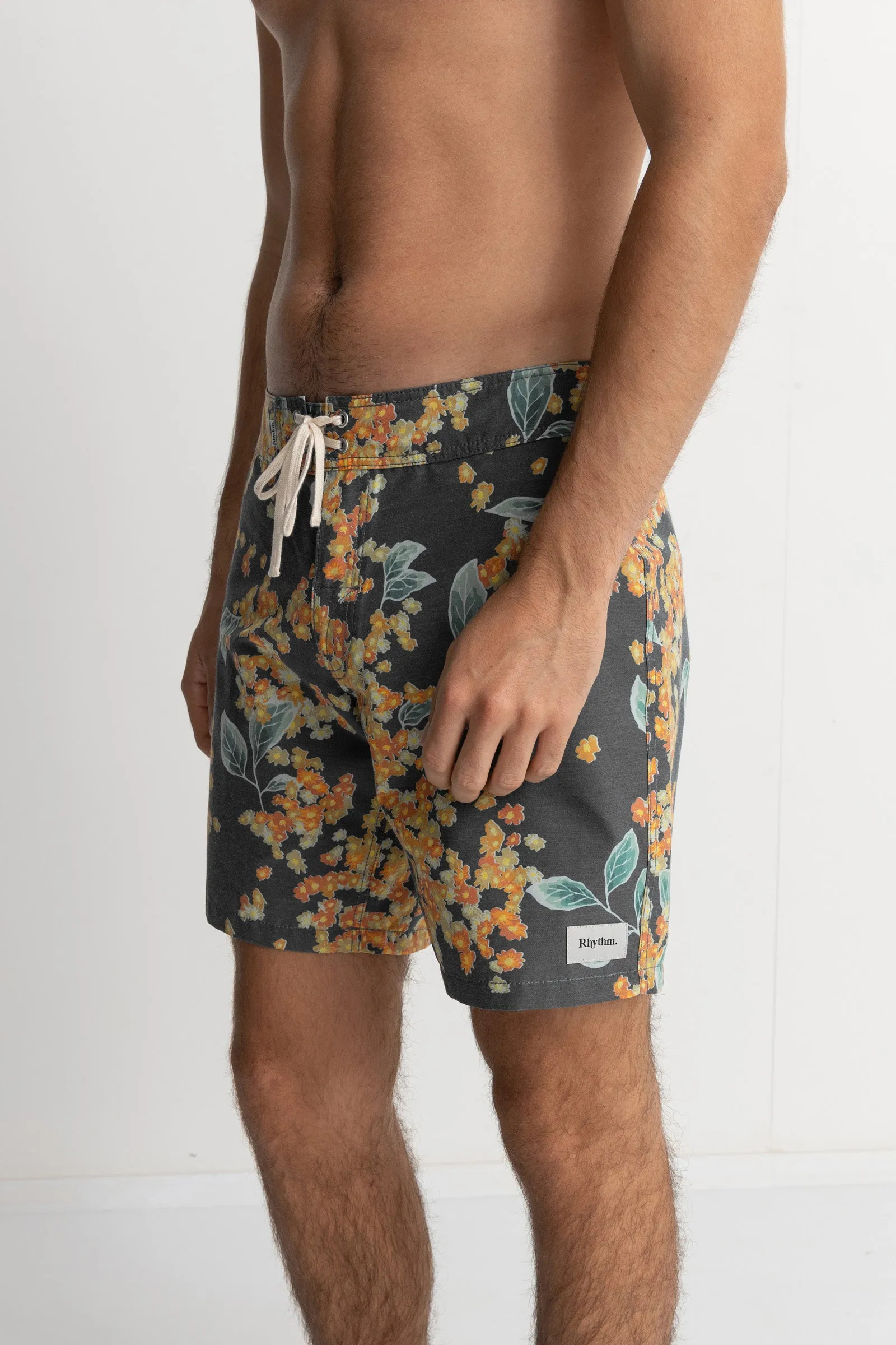 Isle Floral Trunk Dark Navy