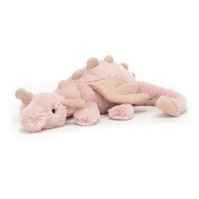 Jellycat, Rose Dragon Little