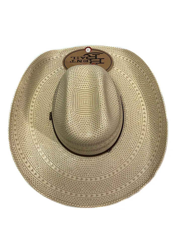 Justin JS4830HUTS HUTSON Bent Rail Straw Cowboy Hat Ivory