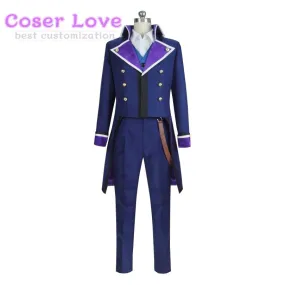 K SEVEN STORIES SIDE BLUE Takeru Kusuhara Cosplay Costume Halloween Christmas Costume