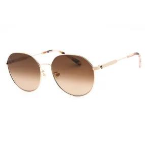 Kate Spade NESHA/F/S Sunglasses Light Gold / Brown Gradient Women's