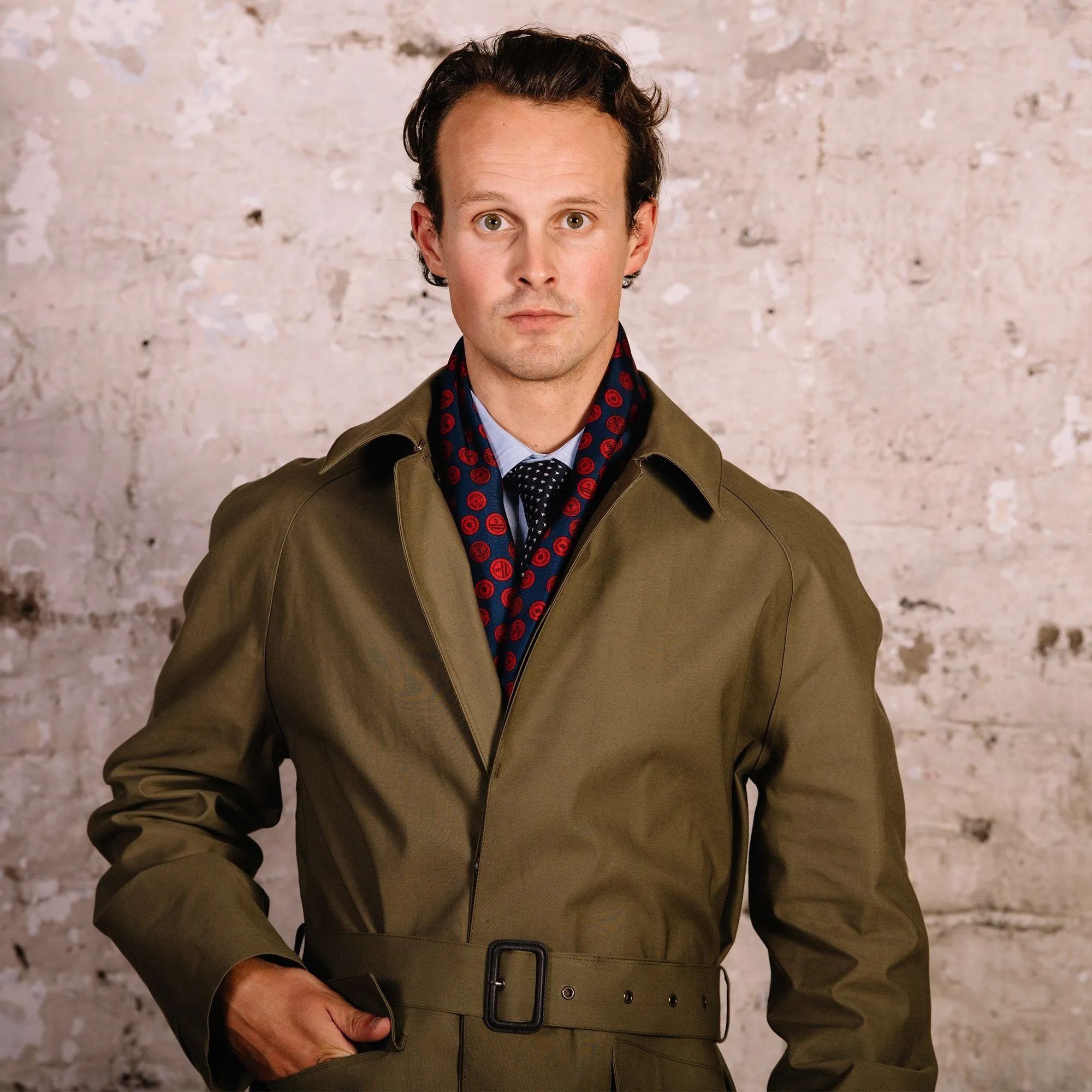 Khaki Hampton Mackintosh Raincoat