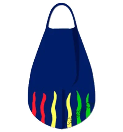 Kicks - Swimming Fins - Ha'a Blue Rasta