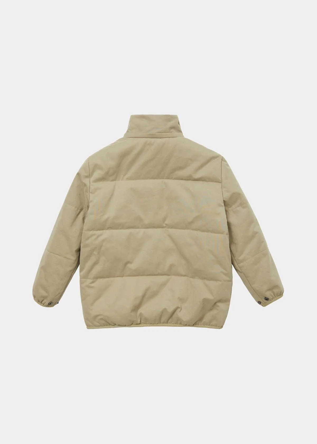 Kids Caramel Pear Puffa Jacket - Stone