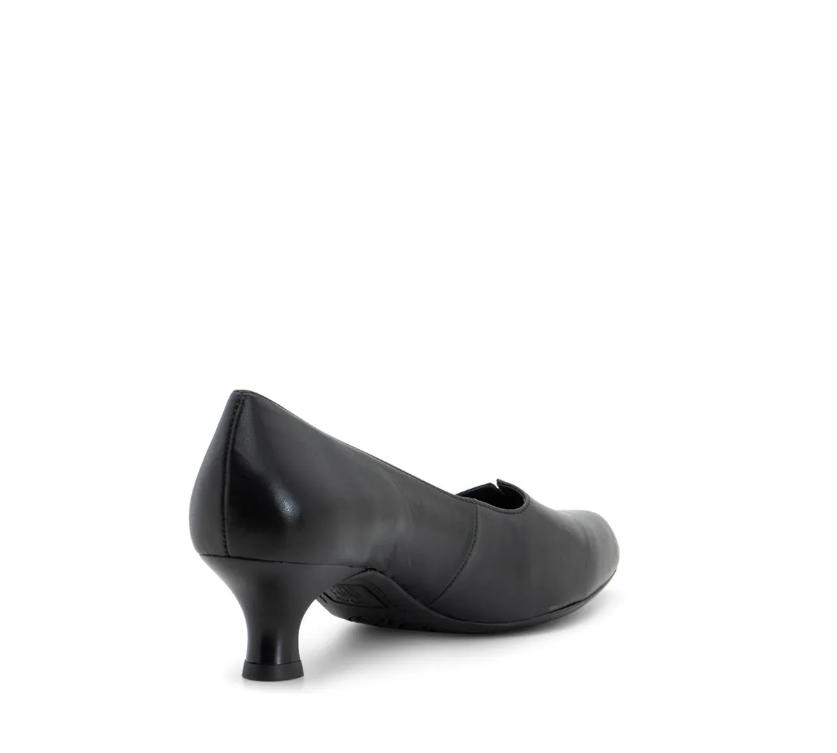 Kit Women's Kitten Heel Pump 45mm - Black 01