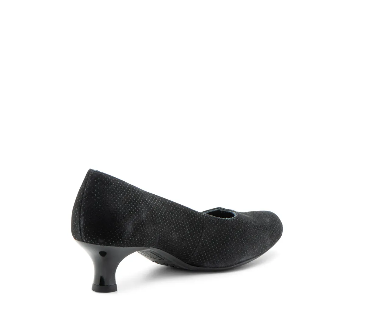 Kit Women's Kitten Heel Pump 45mm - Black 80