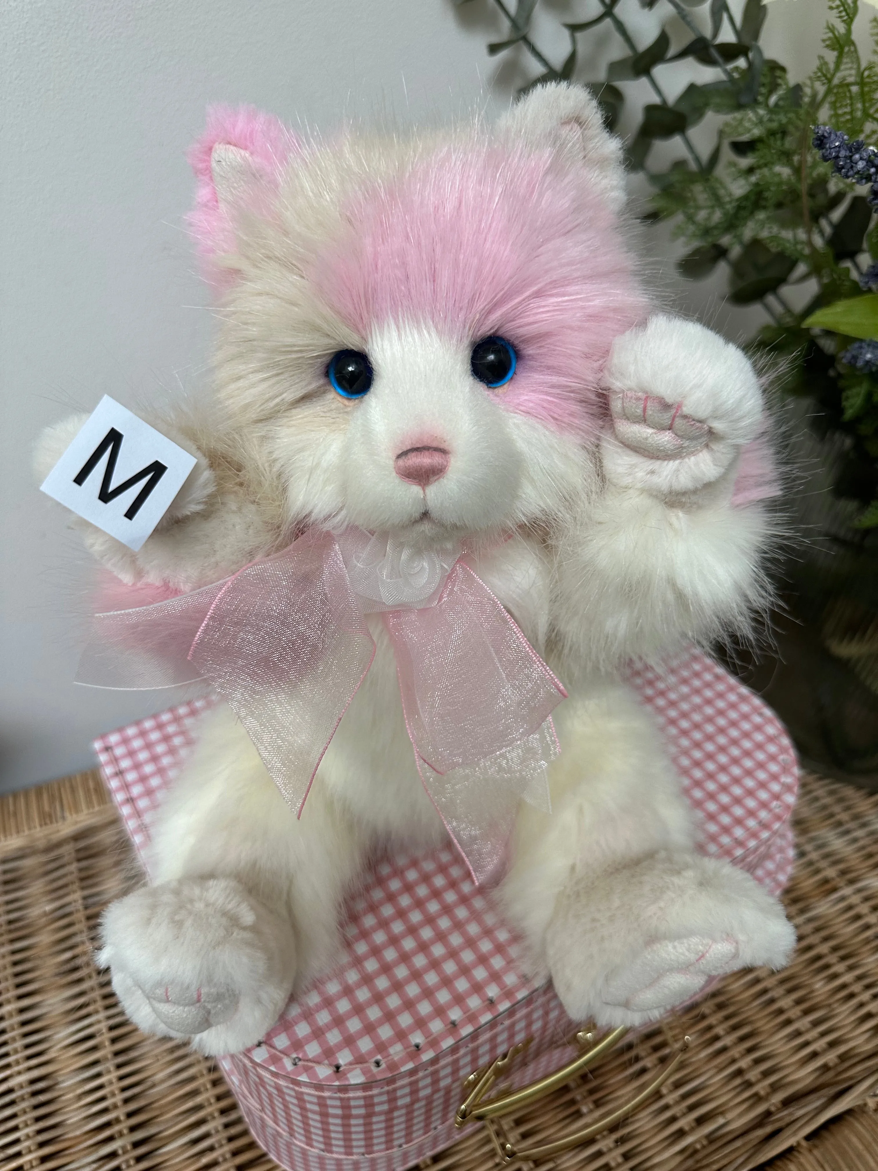 Kitty Kat Charlie Bears Secrets Collection Plush Kitten Cat