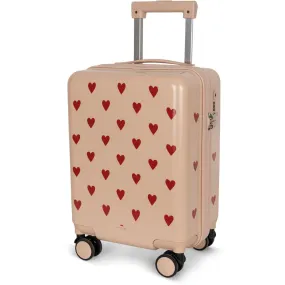 Konges Sljd Travel Suitcase Hearts