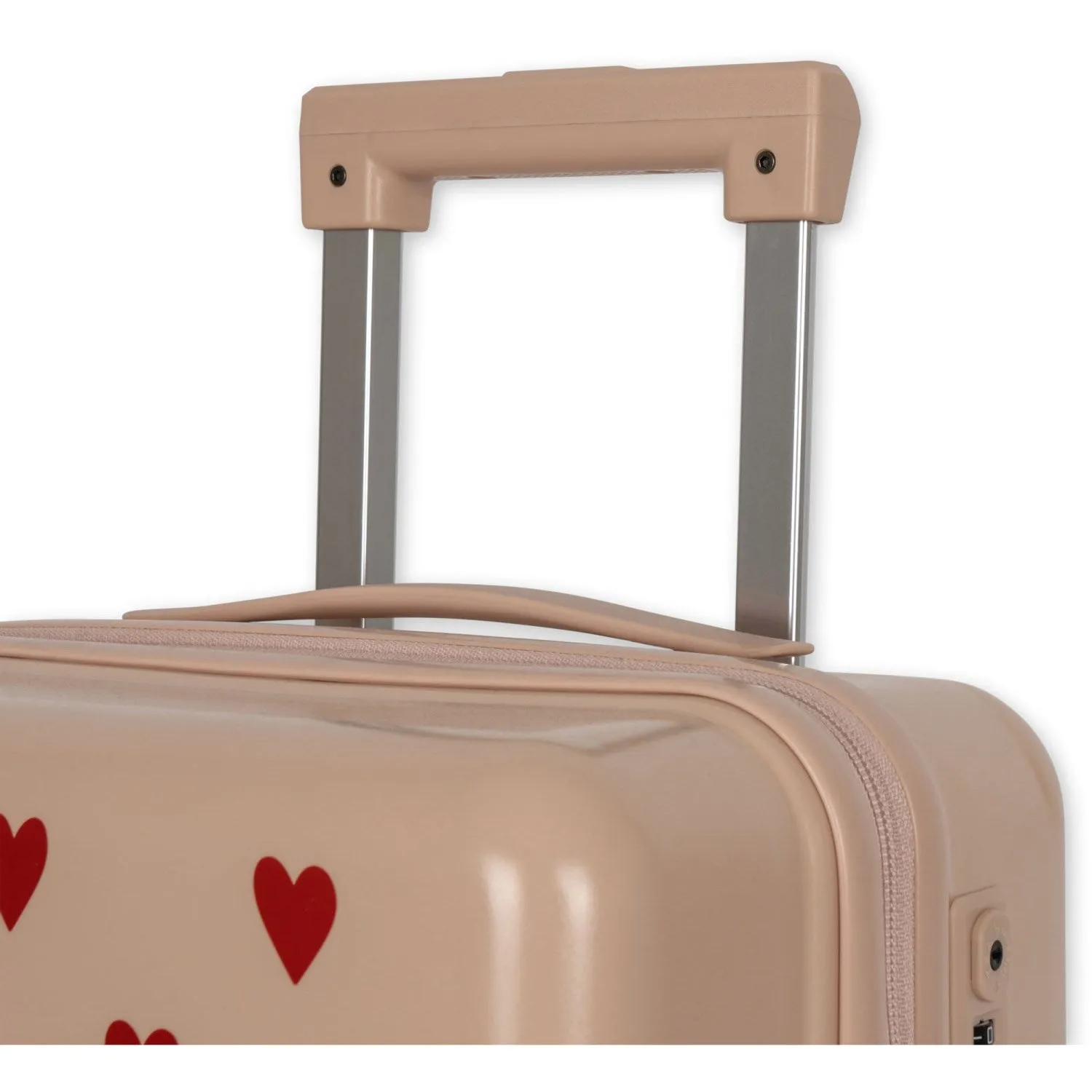 Konges Sljd Travel Suitcase Hearts