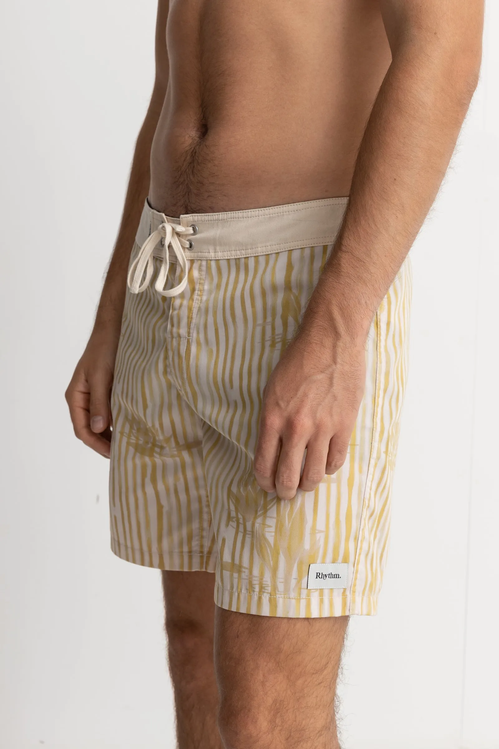 Lily Stripe Trunk Mustard