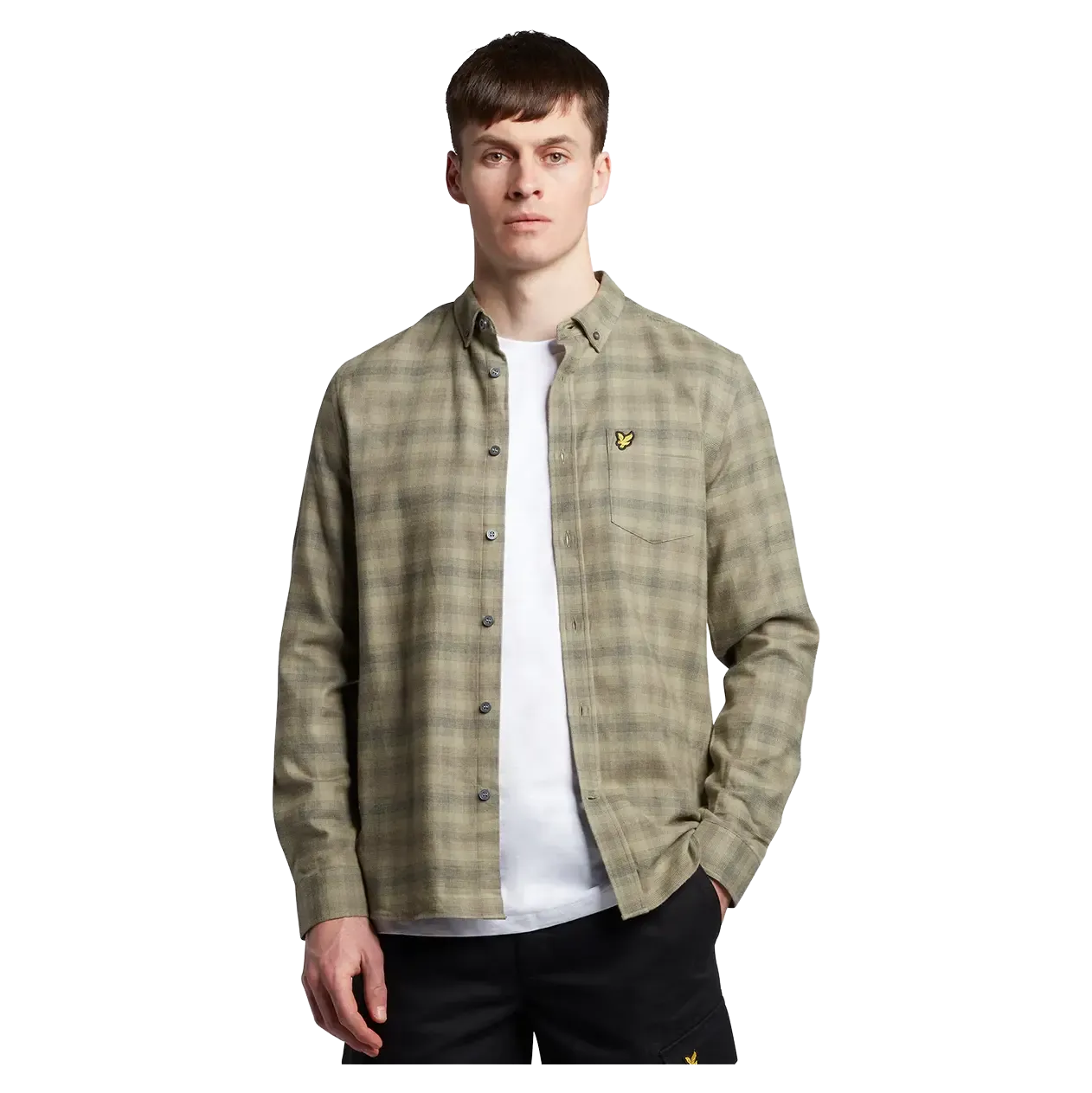 Lyle & Scott Button Down Check Shirt