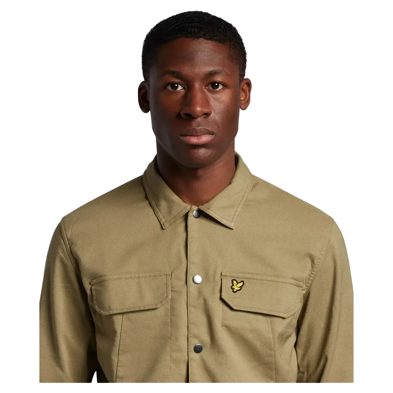 Lyle & Scott Crest Weave Overshirt