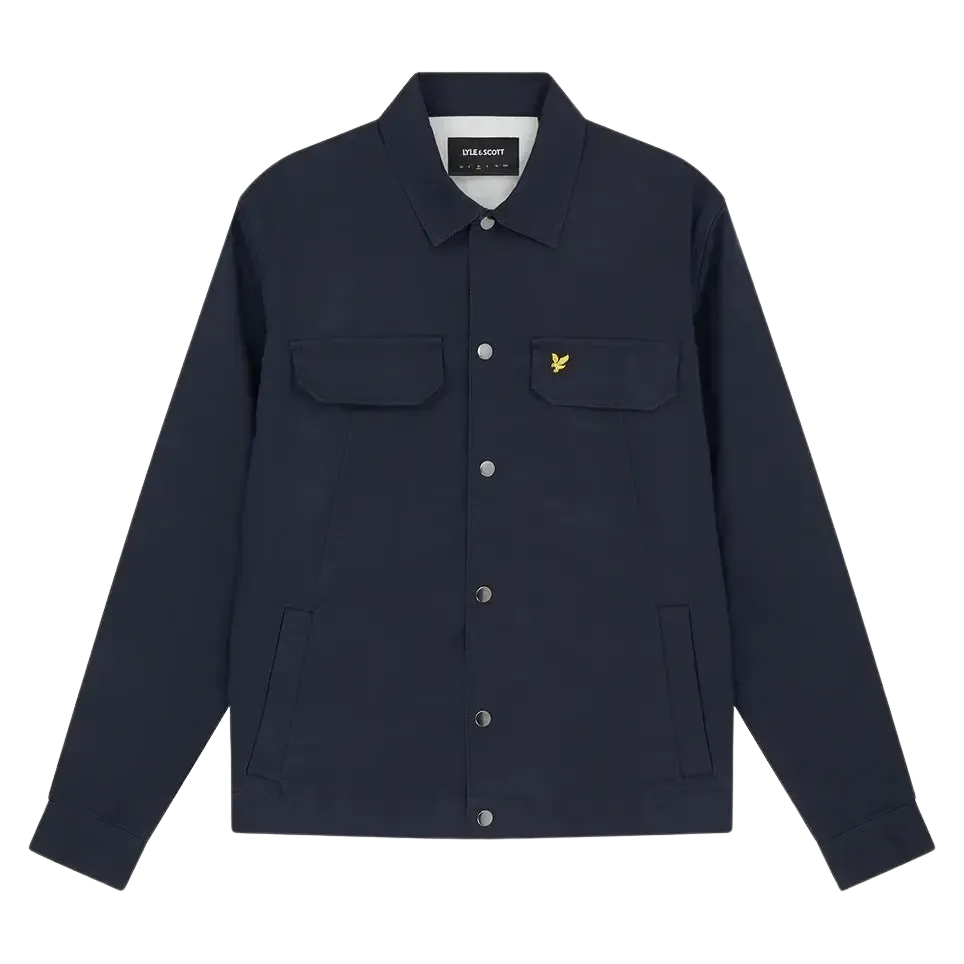 Lyle & Scott Crest Weave Overshirt