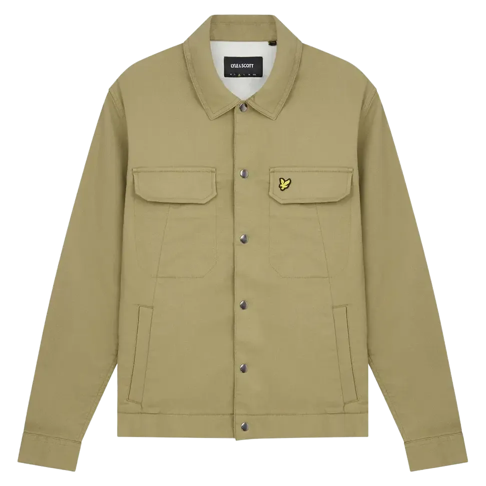 Lyle & Scott Crest Weave Overshirt