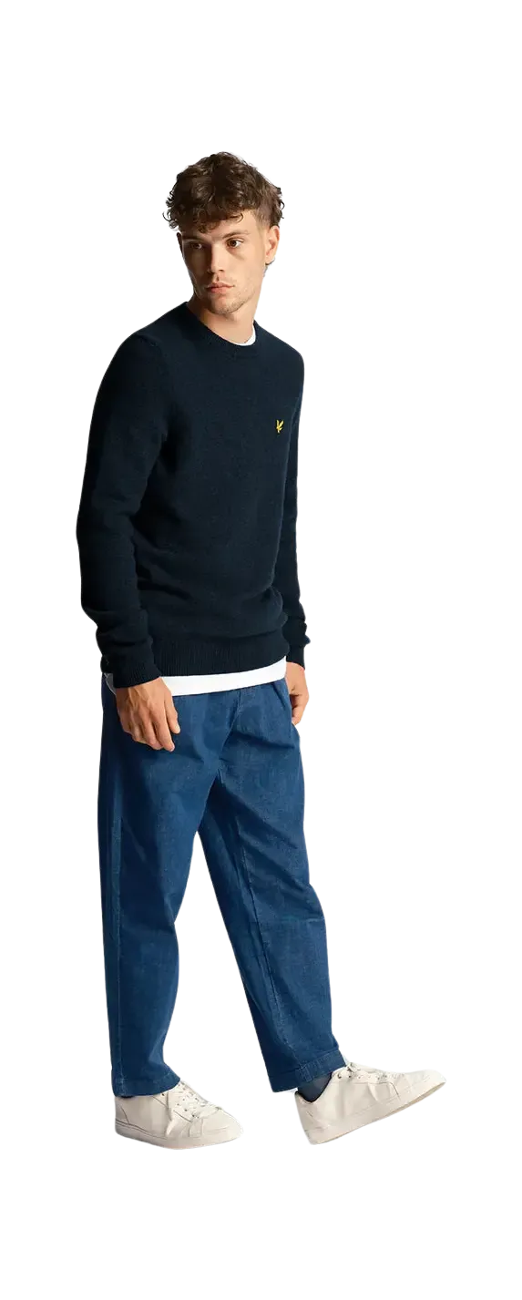 Lyle & Scott Crew Neck Lambswool Jumper