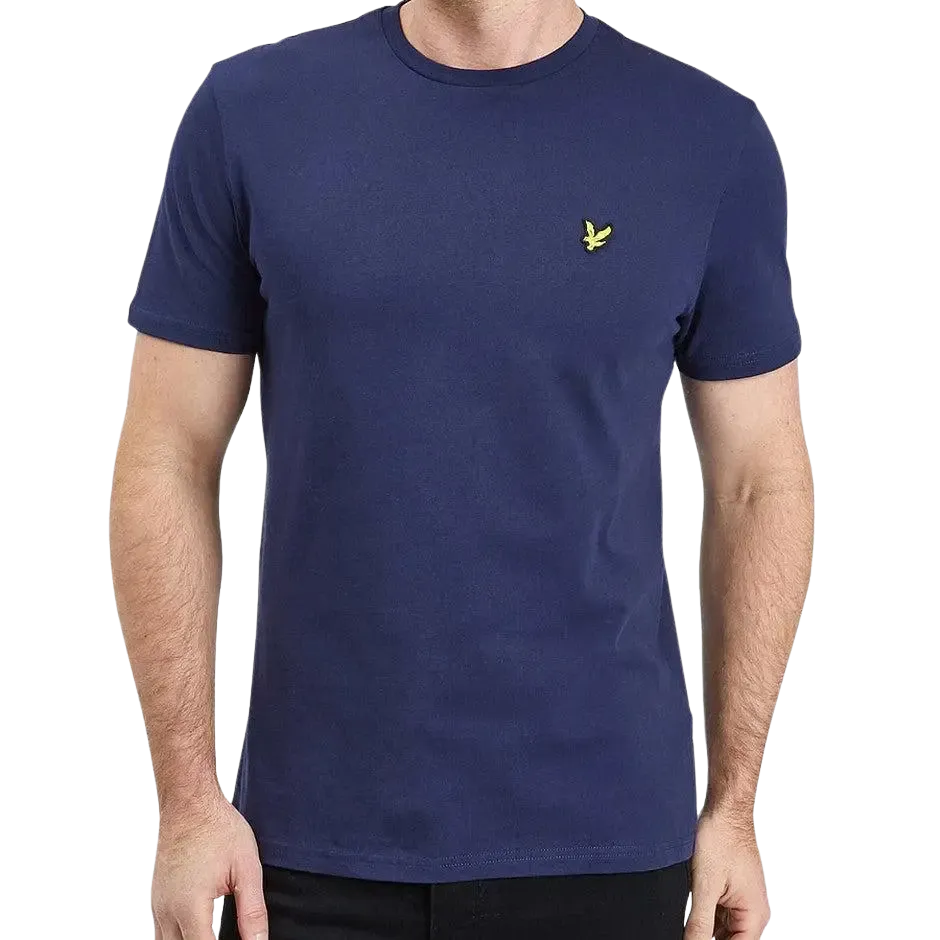 Lyle & Scott Crew Neck T-Shirt in Navy