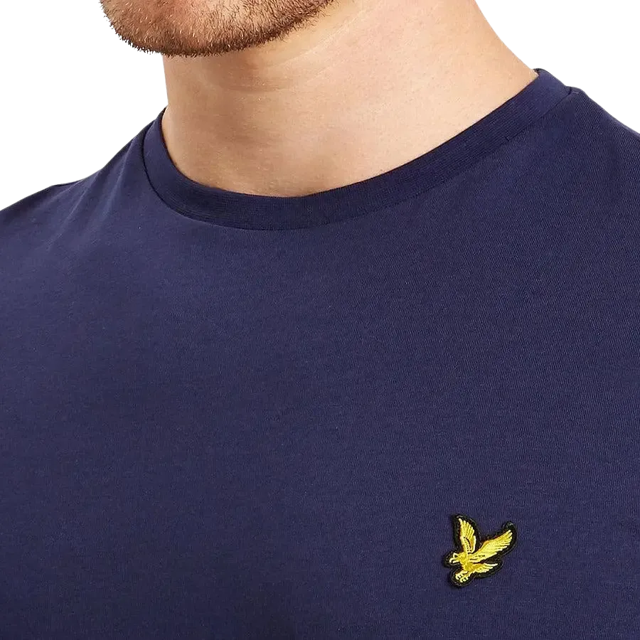 Lyle & Scott Crew Neck T-Shirt in Navy