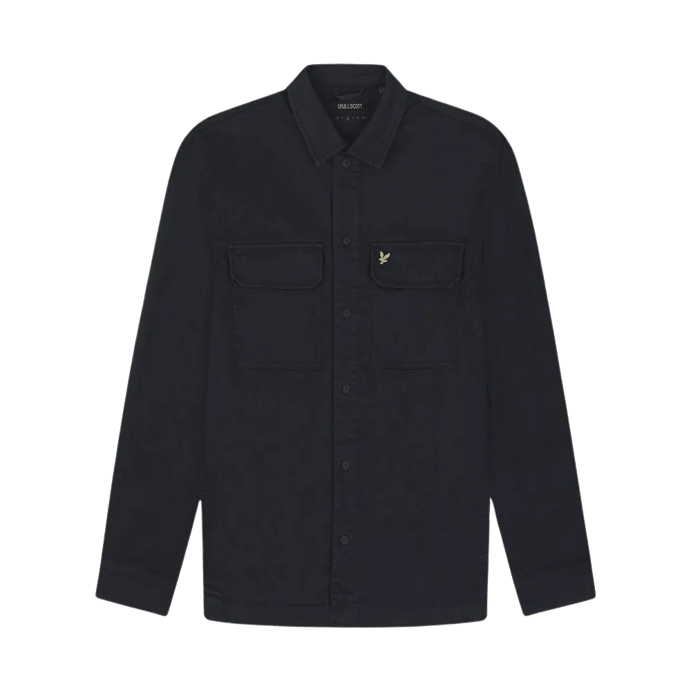 Lyle & Scott Garment Dyed Overshirt