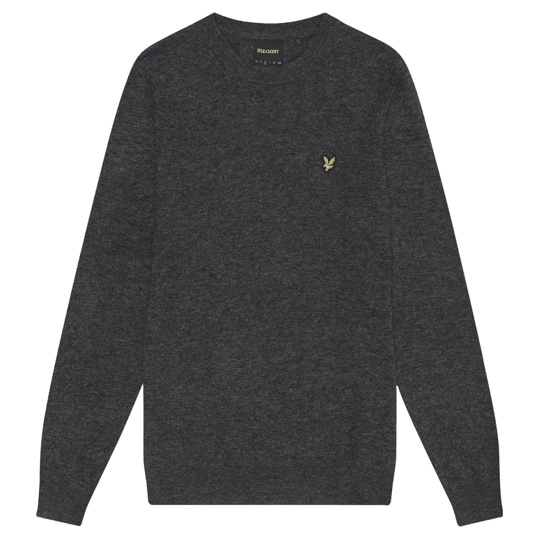 Lyle & Scott Lambswool Blend Crew Neck Jumper